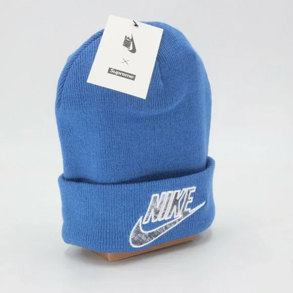 Supreme x Nike Beanie Swoosh Snakeskin Spring 2021 Hat SN-0524N-0201 Supreme Nike Snakeskin Beanie (SS21) - $38 main image 3